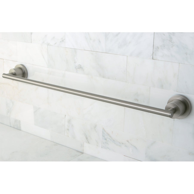 Barre à serviettes 24 pouces Kingston Brass Concord, Nickel brossé