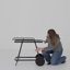 Cullin Metal Bar Cart-955651002