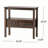 Bockman 30.5'' Solid Wood Top Console Table-310374701