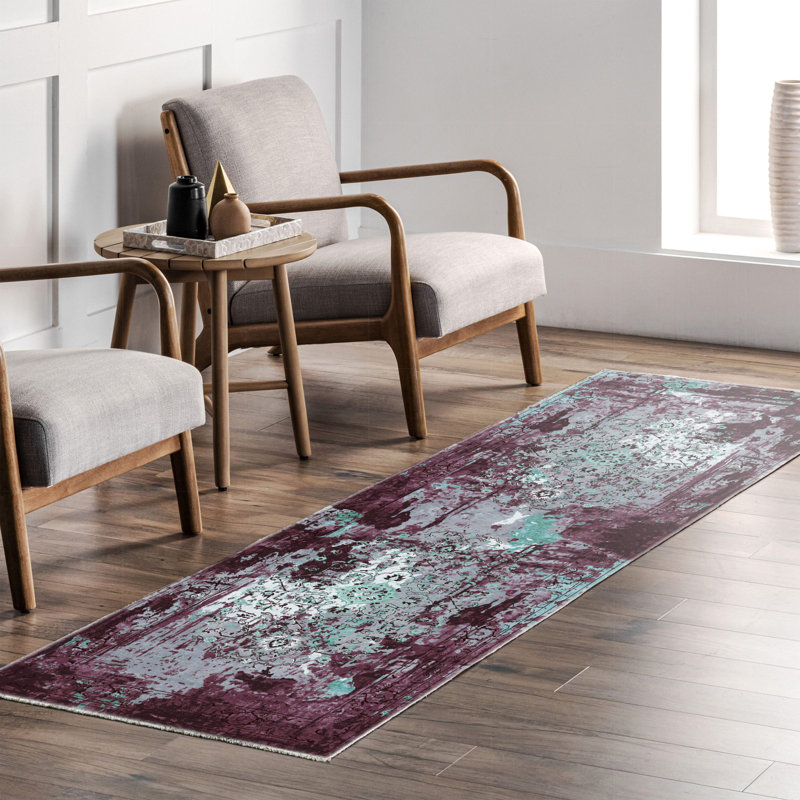 Tapis Bentlei avec envers antidérapant, Rectangle 4 pi x 7 pi 3 po