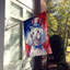 Drapeau patriotique de la maison américaine-112698652