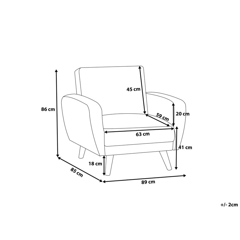 Drummond 89cm Wide Standard Recliner