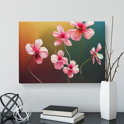 Sweet Flowers - Wrapped Canvas