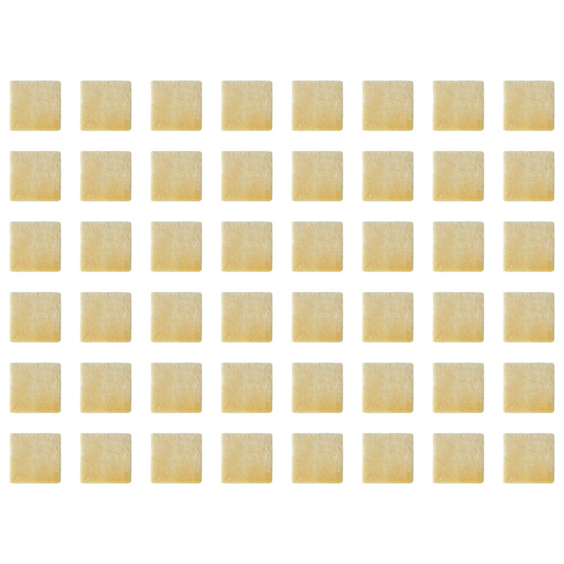 Coussin de chaise Natural Natural Classic | 48 pièces | Soie de maïs | 17 po x 17 po
