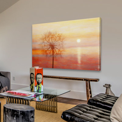 « dandy coucher de soleil » par parvez taj,, reproduction d’art sur toile tendue