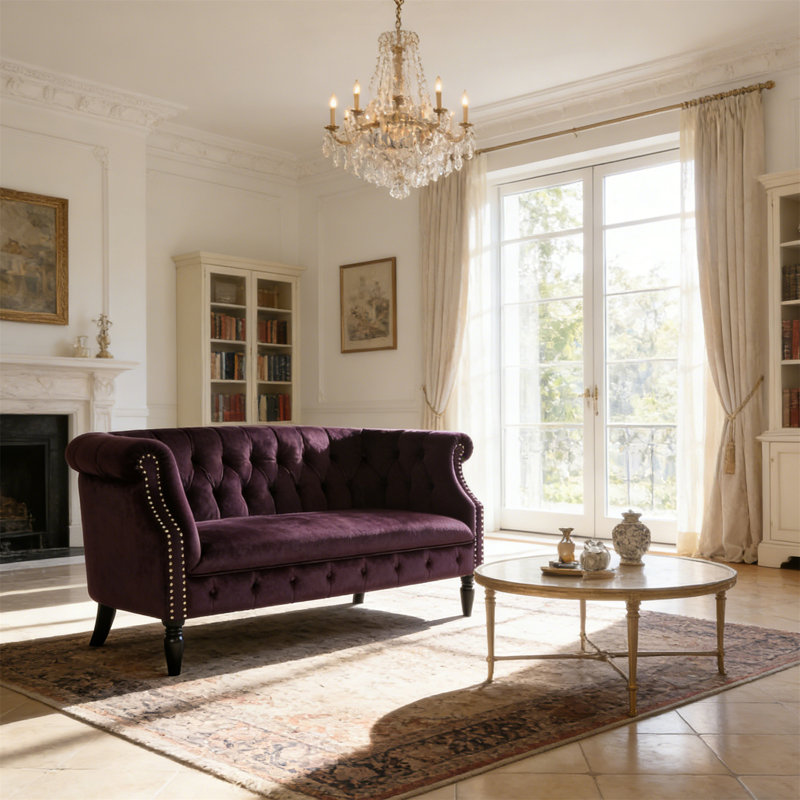 Causeuse, Violet