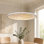 Luminaire suspendu cylindrique à 1 lumière DEL unique et unique Essinger