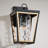 Vendramin 1-Light Dimmable Wall Light with Hammered Glass Shade-95528323