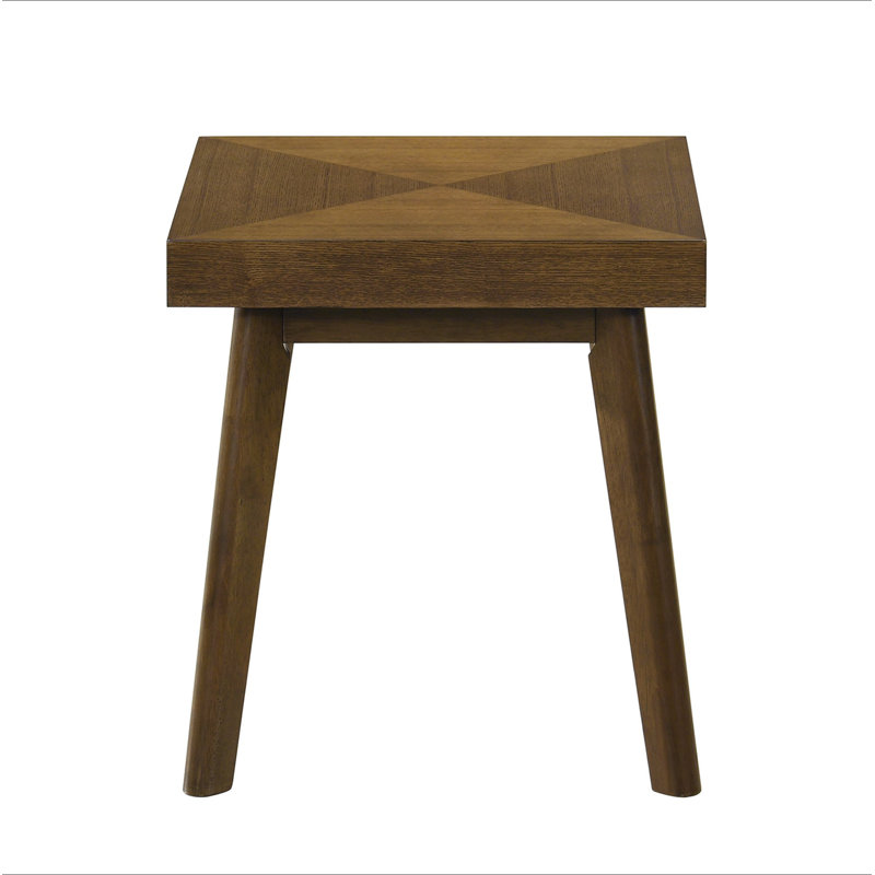 Square Wood Side Table