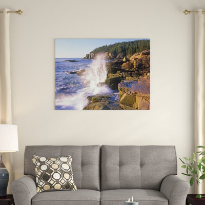 " Atlantic Coast Near Thunder Hole Acadia National Park Maine " by Tim Fitzharris