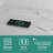 L Shaped Desk With Bookshelf and  Drawer, Corner Desk with LED Lights-812758170