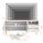 60-in Glass Door TV Stand with Drawers-185498872