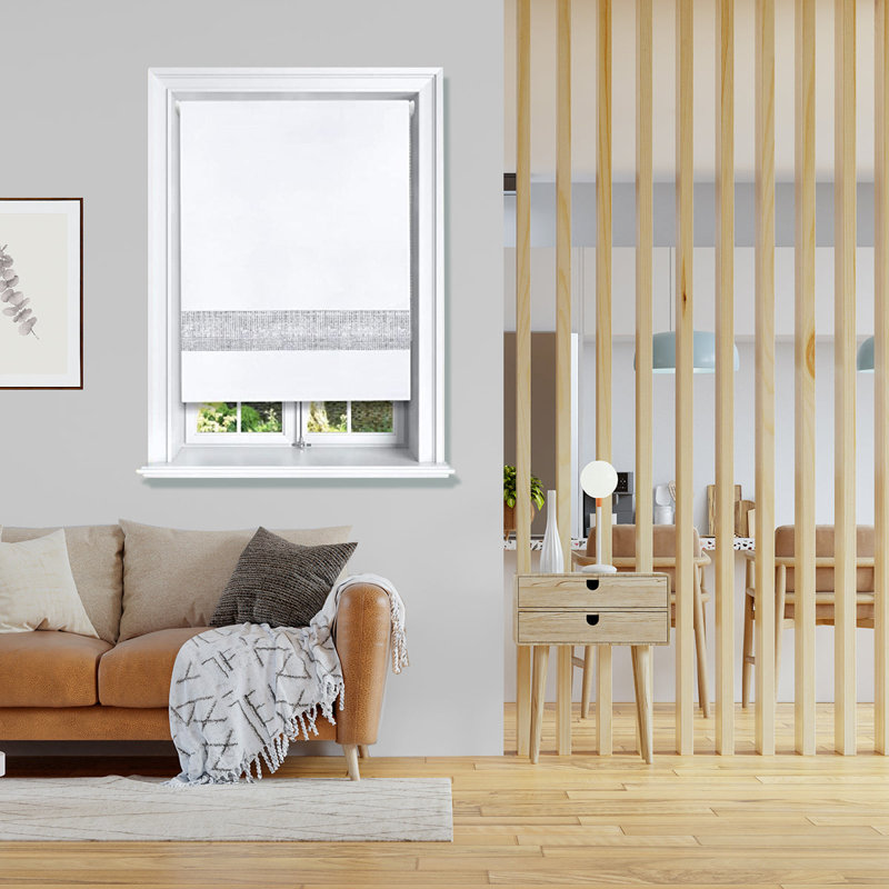Roller Blind, 180cm W x 165cm L, White