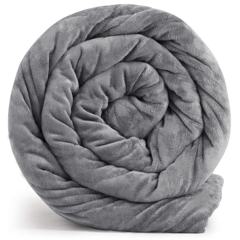 Couverture en molleton Ultra Plush, Grand, Gris pâle