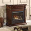 Duluth Forge DFS-300NR-3AC, système de cheminée sans évent, foyer: FNF300R et manteau de cheminée: CM300-3-AC, cerisier Auburn