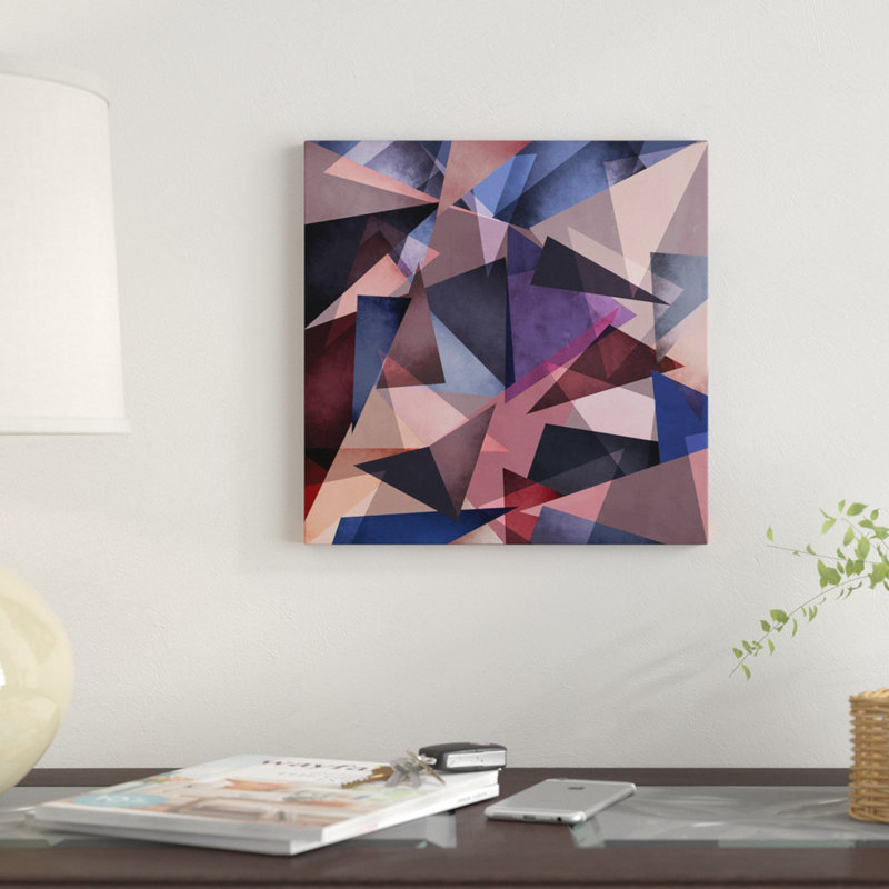 « fragments ii », reproduction d’impression sur toile tendue, H 12 po x l 12 po x P 0,75 po, Toile tendue, Pas de tapis