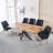 Metal Base Dining Table-88153729