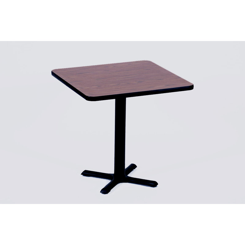 Table carrée 29 "de hauteur pour bar et café, Cerisier, 36 po carré