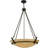 Covina 6 - Light Brown Bowl Pendant