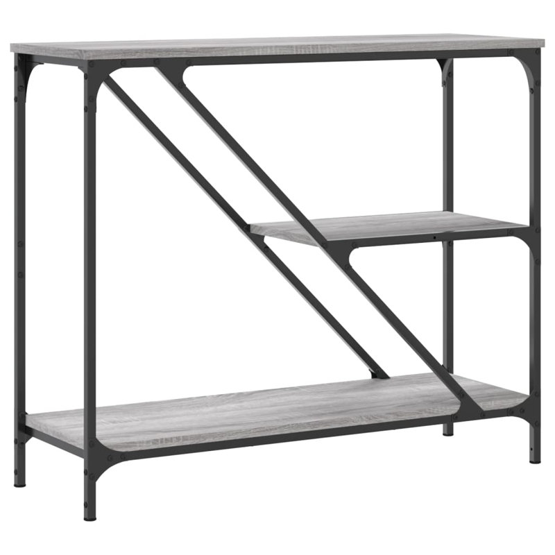 88.5cm Console Table, Grey Sonoma