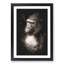 Mighty Silverback Gorilla Paint Splash - Picture Frame Graphic Art-56922995-56923001