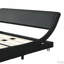 Faux Leather Upholstered Platform Bed Frame,LED lighting