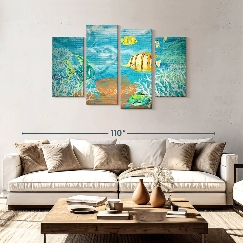 Poissons sous la mer