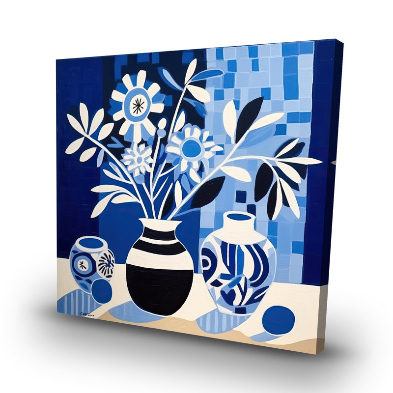vases - 32"x32" art on canvas