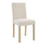 Ensemble de salle à manger carré moderne Nook 5 pièces avec 4 chaises rembourrées pour petits espaces-135396627