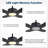 4 -ABS Blades Wet Rated Outdoor Ceiling Fan with Light Kit and Remote Reversible DC Motor Waterproof -1037672447-1037672445-1037670882