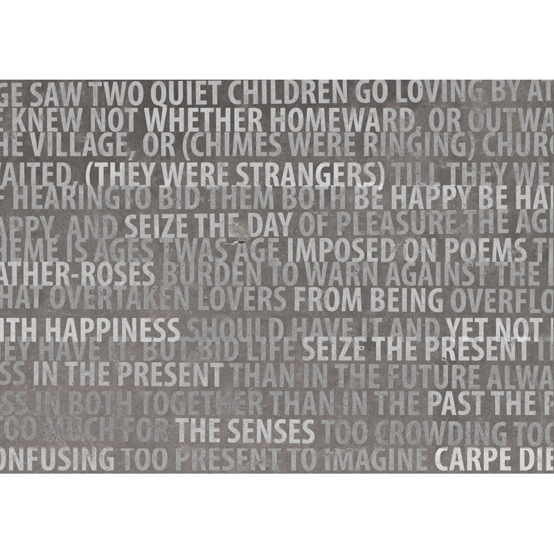 Carpe Diem Textual Art Canvas
