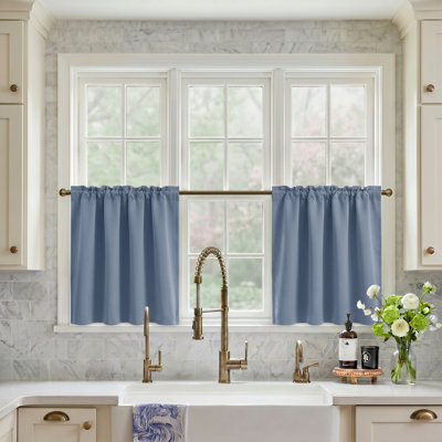 Polyester Blackout Rod Pocket Valance