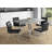 Modern Dining Table With Metal Legs-752519753