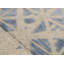 Tapis gris et bleu clair noué à la main de haute qualité