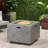 Square Fire Pit 50,000 - Iron Craft, Rust-, Matte Finish , Allure