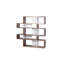 159.99cm H x 156.01cm W Geometric Bookcase-16938843