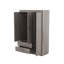 Armoire 3 portes avec 2 tiroirs