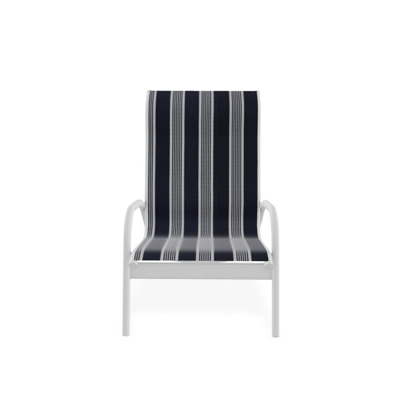 Beach Chair, Textured White, Night