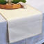 Chemin de table en coton avec bords cousus décoratifs, écharpe de commode, couvercle supérieur de meuble-341046478-437755277-441778286