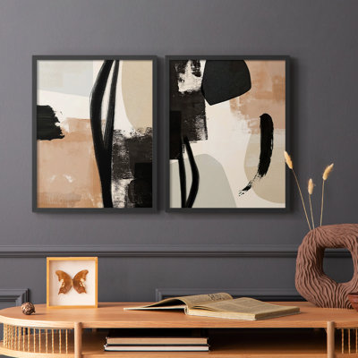Selective Arrangement I -Premium Framed Print -Ready to Hang - No Nails Required - No Nails Required