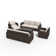 9 - Person Patio Conversation Sets with Cushions