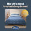 Silentnight Seersucker Coverless Duvet 10.5 Tog With Matching Pillowcases,  All Seasons-115922208-100006387