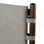 Cadre de lit plateforme en bois d'hévéa de qualité supérieure avec tête de lit incluse, lit Mid Century Modern-862011895-862011898