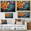 Colourful Indian Art Mystic Rangoli I-747175420-747175421