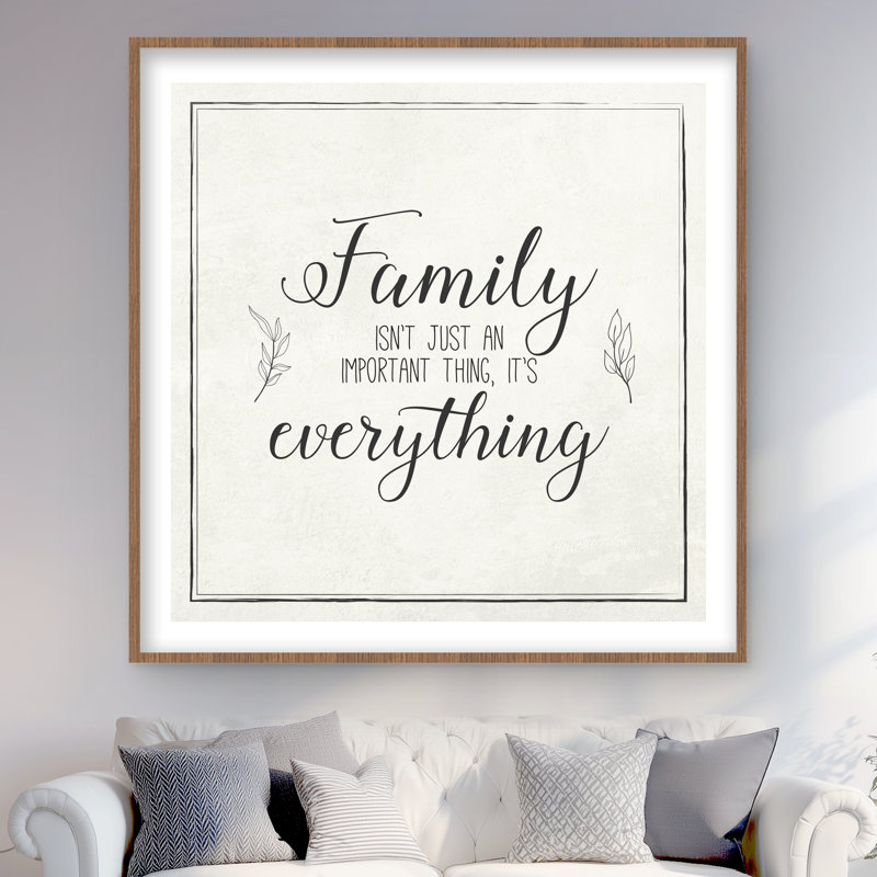 «Family Quotes Family», impression de cuisine | Décoration intérieure