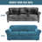 Box Cushion Sofa Slipcover-383958231