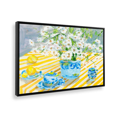 «Chrysanthemum Serenade II» par Melissa Wang, reproduction d'art sur toile