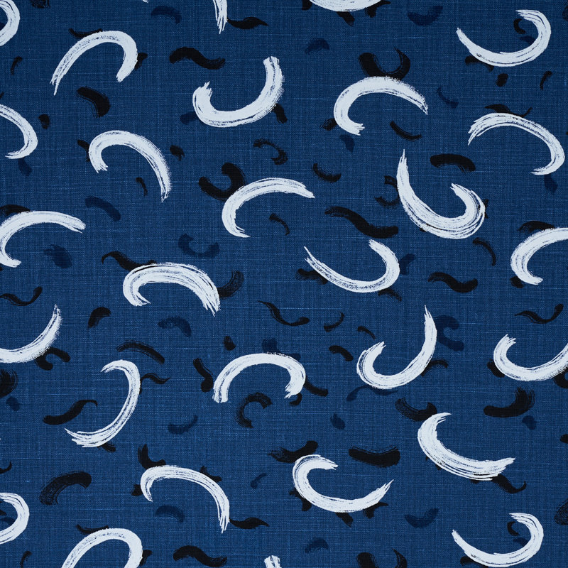 Tissu Schumacher x David Kaihoi, Bleu