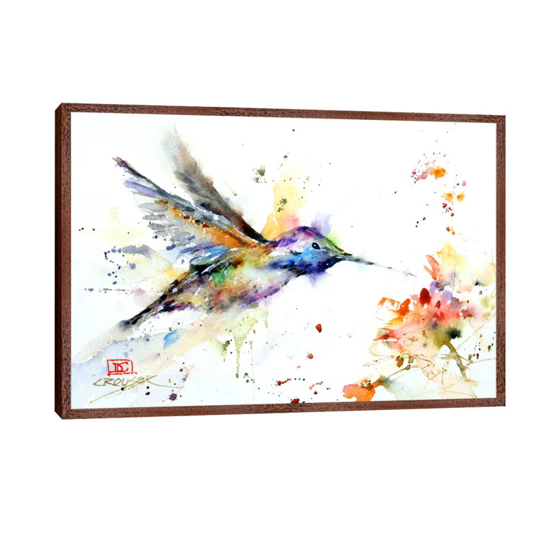 Journey 1 Piece Painting on Canvas, 66.04 cm H x 45.72 cm W, Brown Framed