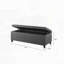 Banc de rangement capitonné-593335266